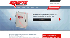 Desktop Screenshot of equiptoelec.com